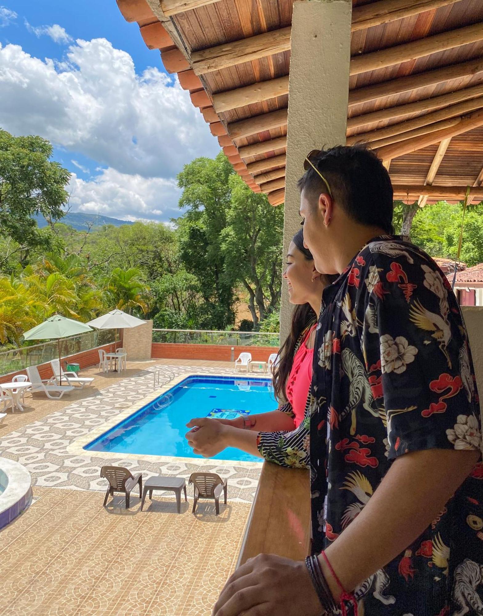 Hotel Campestre La Trinidad San Gil Esterno foto